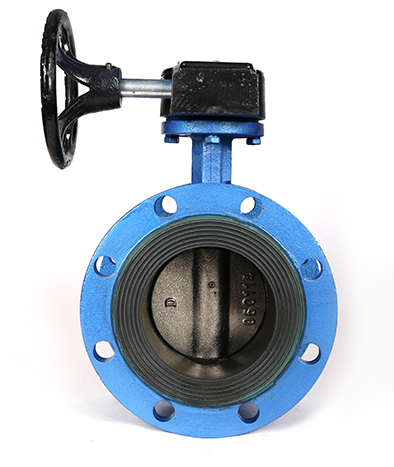 法兰涡轮蝶阀341